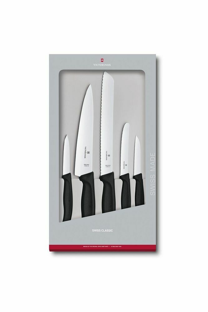 Victorinox Siyah Mutfak Seti, 5 Parça 6.7133.5G