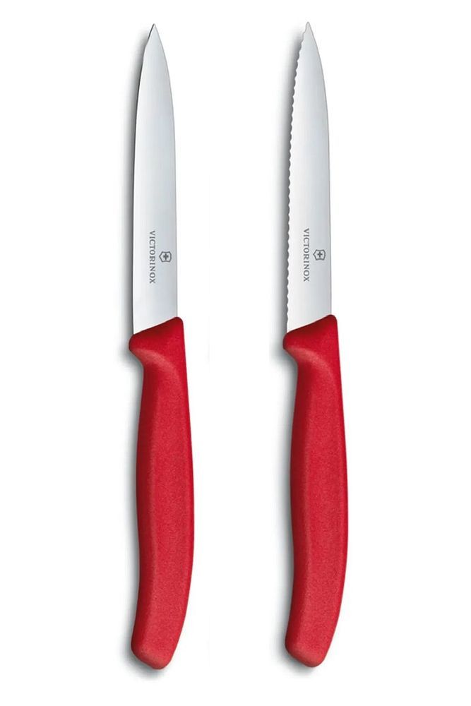 Victorinox Kırmızı Bıçak Seti 2 Li 10 Cm