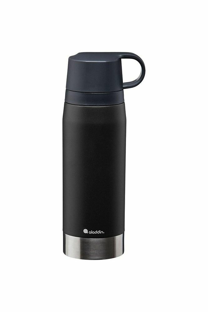 Citypark Thermavac Çift Bardaklı Çelik Termos 1.1 Lt Black