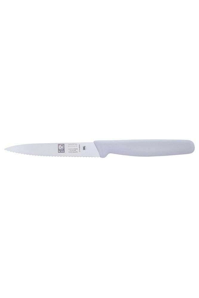 Soyma Bıçağı 10cm Dişli Beyaz