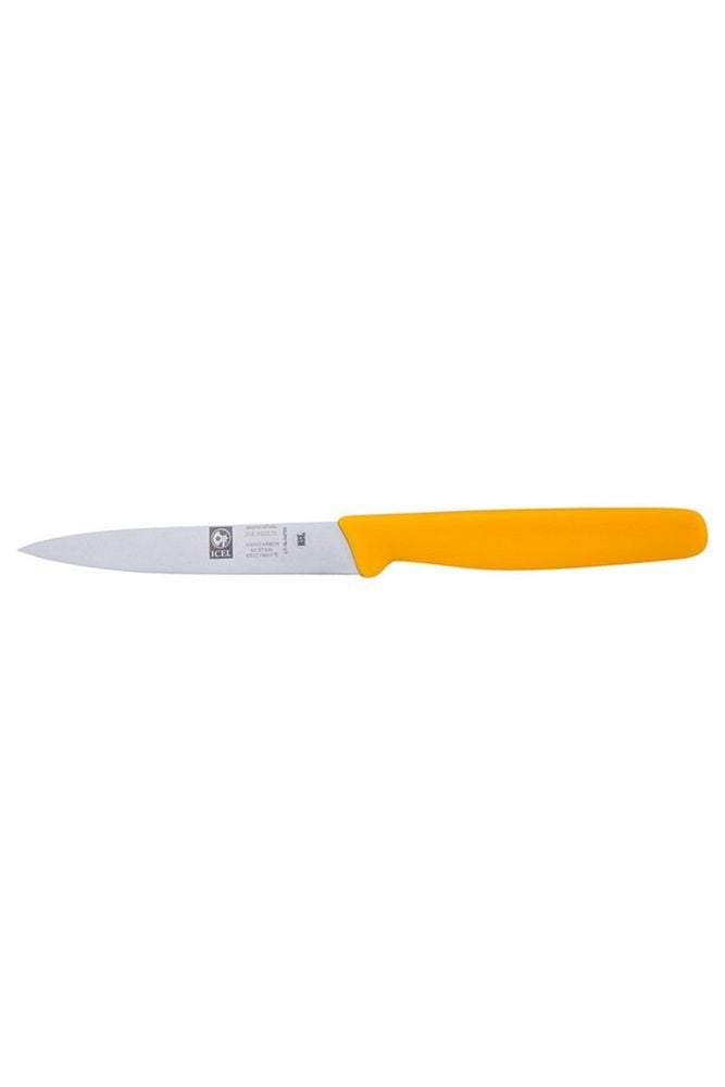 Soyma Bıçağı 10cm Düz Sarı