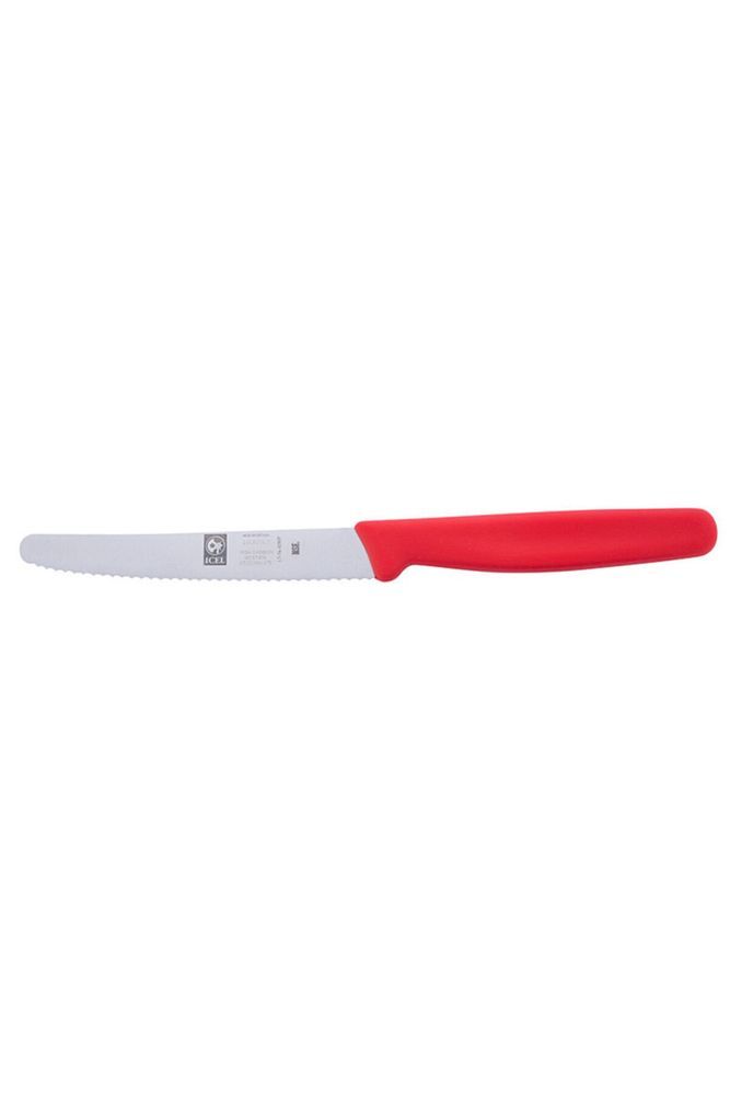 Biftek Bıçağı 12cm Dişli Krımızı