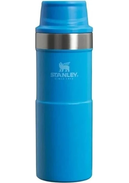 Stanley Klasik Trigger-Action Termos Bardak 0.35 LT Mavi