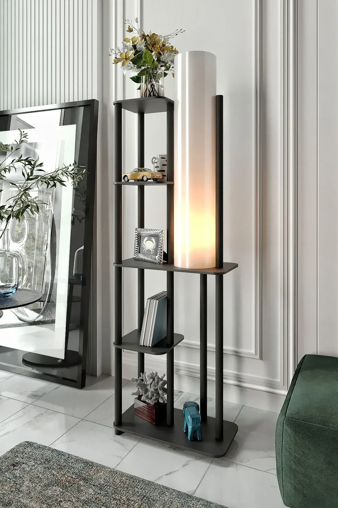 Ravilo Moda Dor Kitaplık Lambader