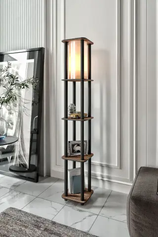 Ravilo Estantes Kare Dekoratif Raflı Lambader