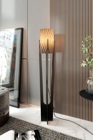 Ravilo Minimalist Siyah Lambader