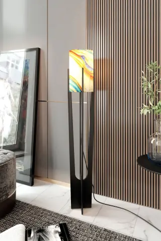 Ravilo Minimalist Siyah Lambader