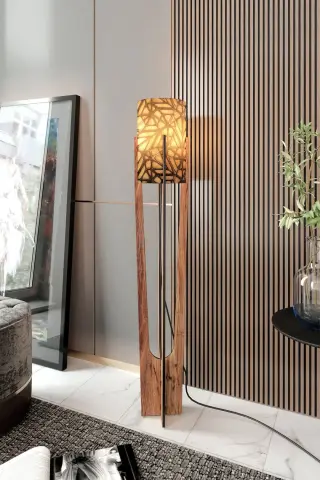 Ravilo Minimalist Ceviz Lambader