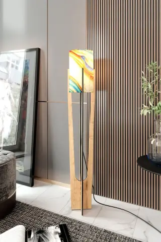 Ravilo Minimalist Meşe Lambader