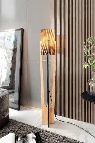 Ravilo Minimalist Meşe Lambader