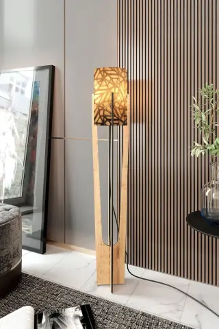 Ravilo Minimalist Meşe Lambader