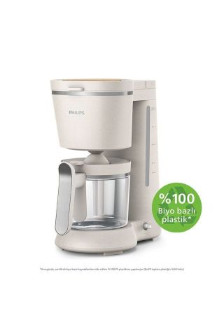 Çevre Dostu Mutfak 5000 Serisi Filtre Kahve Makinesi, 1.2L Kapasite, Krem, HD5120/00