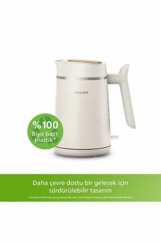 Çevre Dostu Mutfak 5000 Serisi Su Isıtıcısı, 1.7L Kapasite, 2200W, Krem, HD9365/10