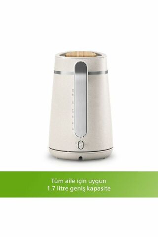 Çevre Dostu Mutfak 5000 Serisi Su Isıtıcısı, 1.7L Kapasite, 2200W, Krem, HD9365/10