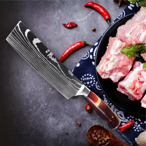 Ceronni Japon Tarzı Nakiri Chef Bıçağı
