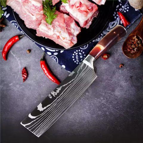 Ceronni Japon Tarzı Nakiri Chef Bıçağı