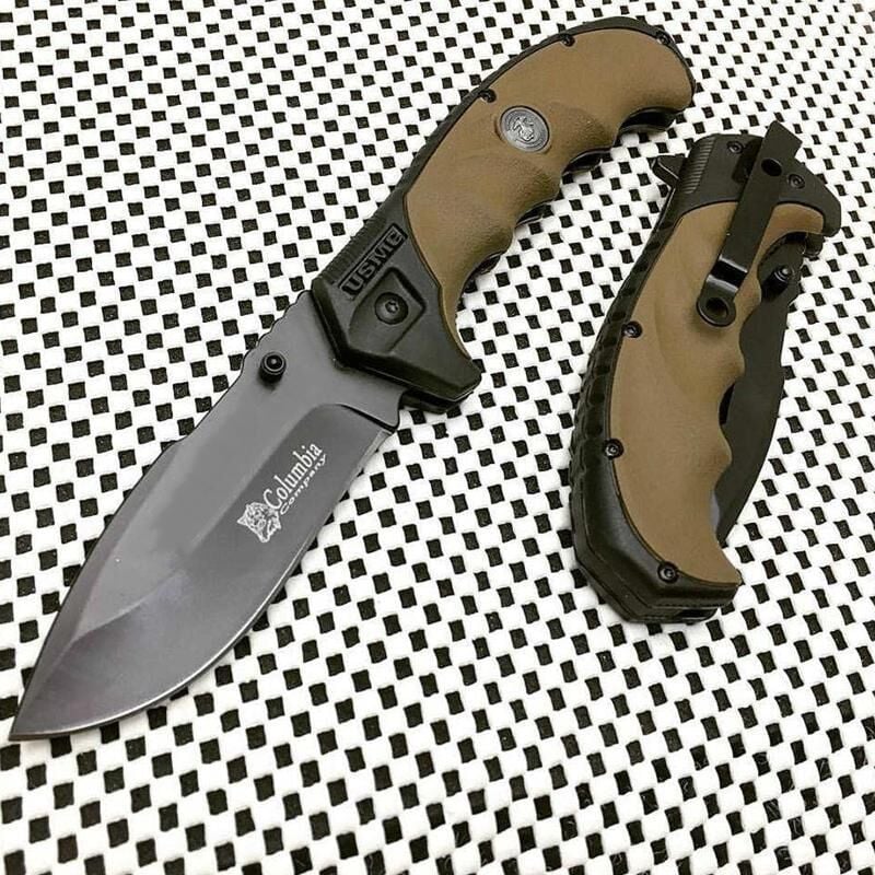 Columbia Company G10 Çakı Kahve FST-4007-B