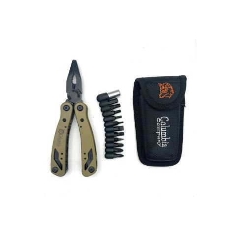 Columbia Company Çok Amaçlı Pense Vidalama Seti Haki – Çakı Bıçak