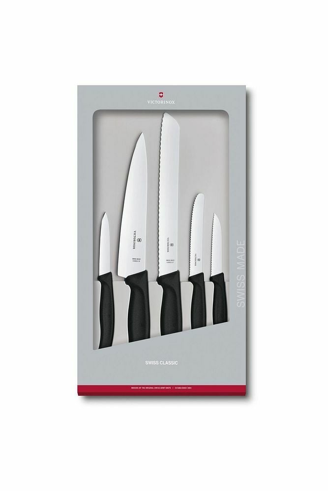 Victorinox Siyah Mutfak Seti, 5 Parça 6.7133.5G