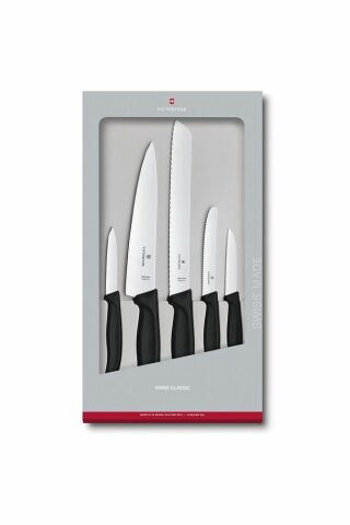 Victorinox Siyah Mutfak Seti, 5 Parça 6.7133.5G