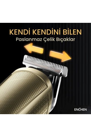 Beardo 3 Gold Çok Fonksiyonlu Tüm Vücut İçin Uygun Şarjlı Saç ve Tıraş Makinesi