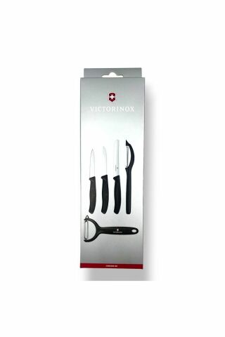VICTORINOX Siyah 5 Li Soyma Ve Soyacak Seti