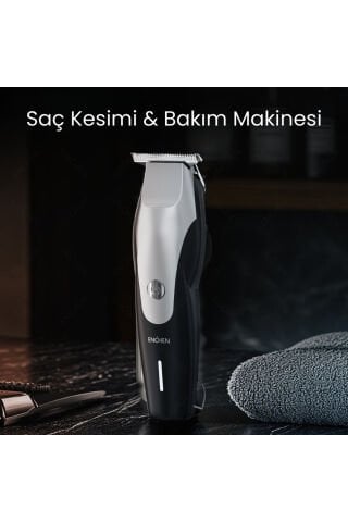 Humming Bird Siyah Hassas Kesim Şarjlı Saç ve Tıraş Makinesi