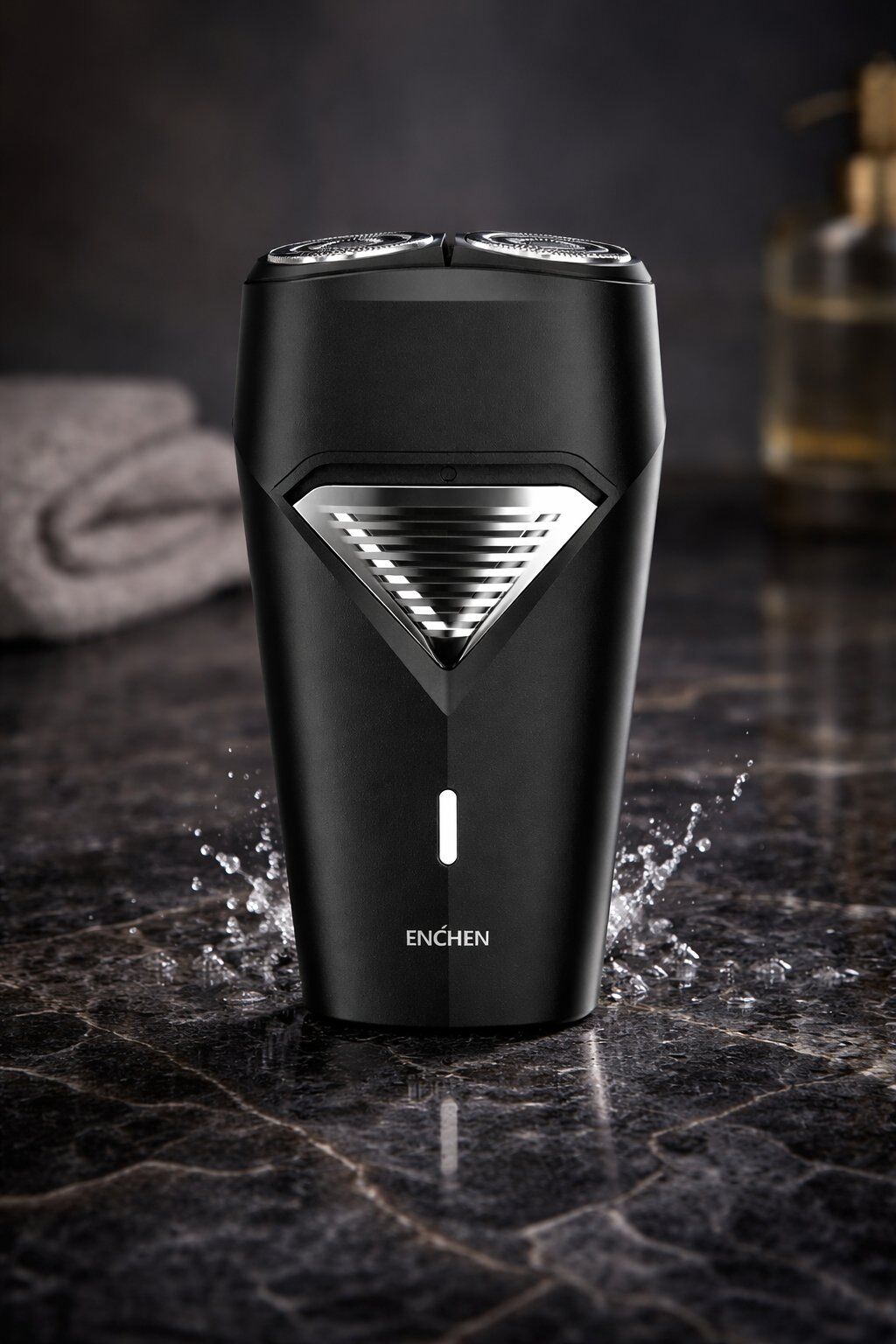 K3 Siyah Taşınabilir Seyahat Boy Mini Şarjlı Tıraş Makinesi