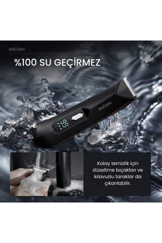 Spark 2 Led Işıklı Şarjlı Çok Fonksiyonlu Saç ve Tıraş Makinesi