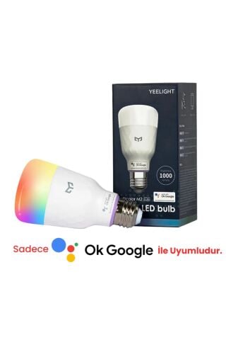 M2 Led Akıllı Ampul (RENKLİ) Google Seamless Uyumlu ( Türkiye Garantili)