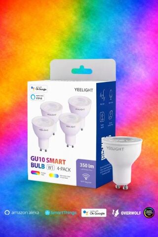 W1 Led Akıllı Ampul Gu10 Beyaz 4 Adet