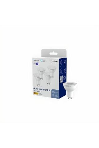 W1 Led Akıllı Ampul Gu10 Beyaz 4 Adet