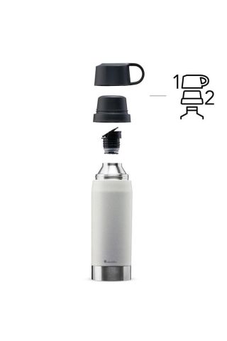 Citypark Thermavac Çift Bardaklı Çelik Termos 1.1 Lt White