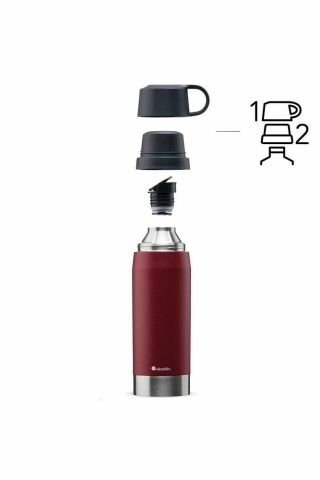 Citypark Thermavac Çift Bardaklı Çelik Termos 1.1 Lt White