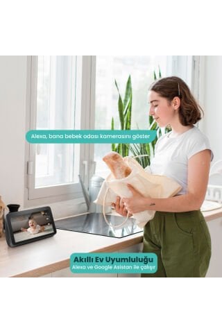 2C Pro Smart Camera - 3K / Tek Tuşla Sesli Arama / 360 Akıllı Güvenlik Kamerası - C222