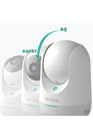 2C Pro Smart Camera - 3K / Tek Tuşla Sesli Arama / 360 Akıllı Güvenlik Kamerası - C222