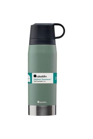 Citypark Thermavac Çift Bardaklı Çelik Termos 1.1 Lt