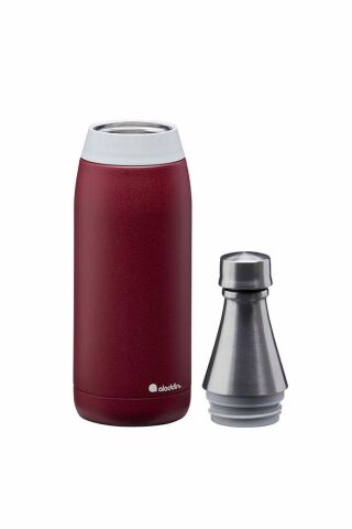 Fresco Thermavac Water Bottle 0.6l Burgundy Red Unisex Matara
