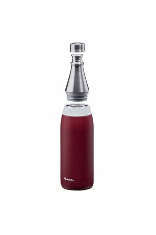 Fresco Thermavac Water Bottle 0.6l Burgundy Red Unisex Matara