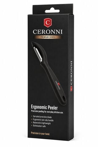 Sebze Ve Meyve Soyacağı Siyah Premium Series