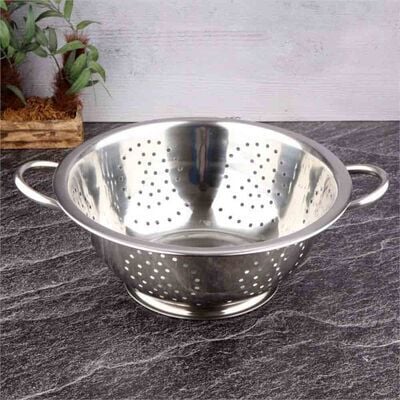 Makarna Süzgeci Çelik 30 cm (PASLANMAZ) (MS-30)