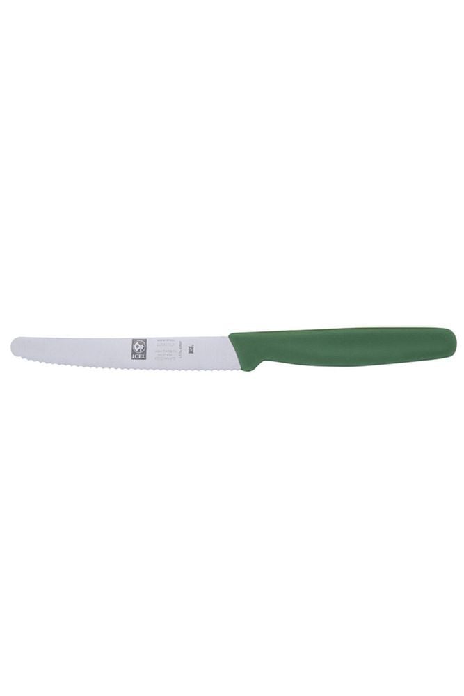 Biftek Bıçağı 12cm Dişli Yeşil