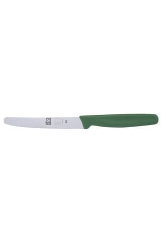 Biftek Bıçağı 12cm Dişli Yeşil