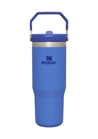 Stanley The IceFlow Flip Straw Pipetli Termos Bardak 0,89 LT Mavi