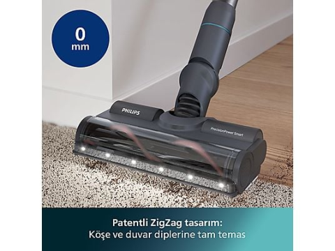 Philips 7000 Serisi Kablosuz Dikey Süpürge, PowerCylone12, Aqua Modülü, Zemin Algılama , XC7057/01