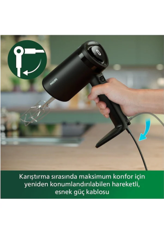 Philips 5000 Serisi El Mikseri, 500W, HR3781/00