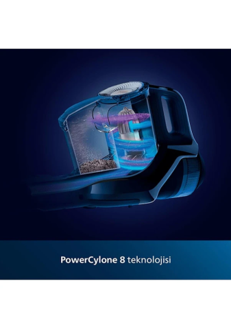 Philips Speedpro Max Kablosuz Dikey Süpürge, PowerCyclone8, 360 Derece Emiş Başlığı, XC7040/01
