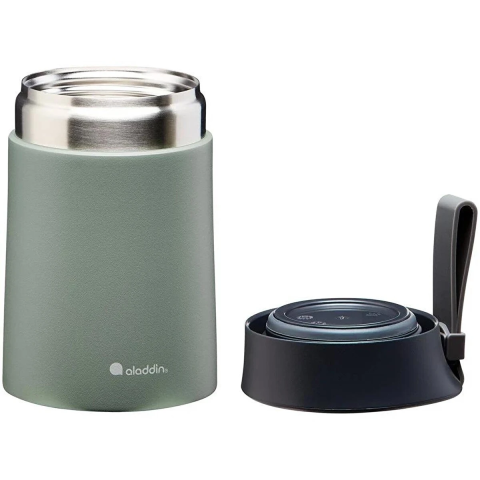 Aladdin 10-10495-005 Bistro Thermavac Paslanmaz Çelik Yemek Termosu 0.40 Lt - Yeşil