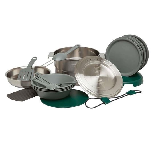Stanley The Full Kitchen Base Camp Cook Set - Paslanmaz Çelik Kamp Pişirme Seti 3.5L 3.7QT