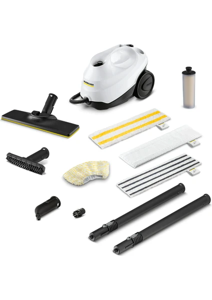 Karcher Yeni Seri + Ekstralı SC 3 EF Anniversary Edition Buharlı Temizlik Makinesi 1.513-660.0
